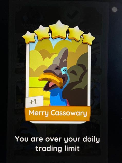 This guy scammed me for Merry Cassowary. . Merry cassowary monopoly go sticker